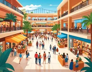 shopping center Playa del Ingles