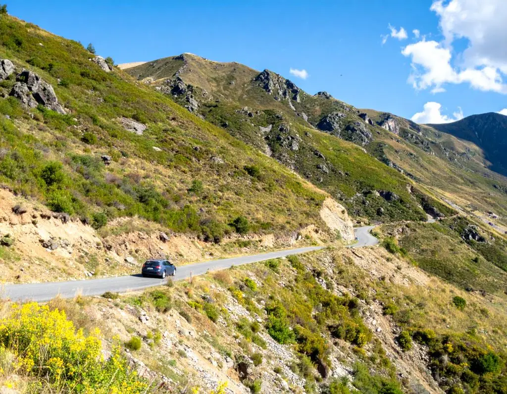 driving car on Gran Canaria