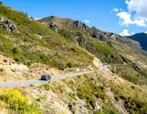 driving car on Gran Canaria